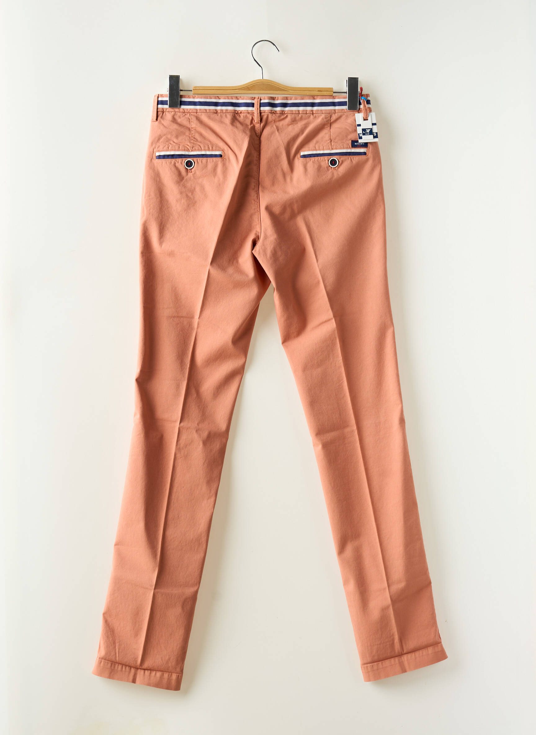 Chino kelnė kišenės oranžinė MASON'S vyras