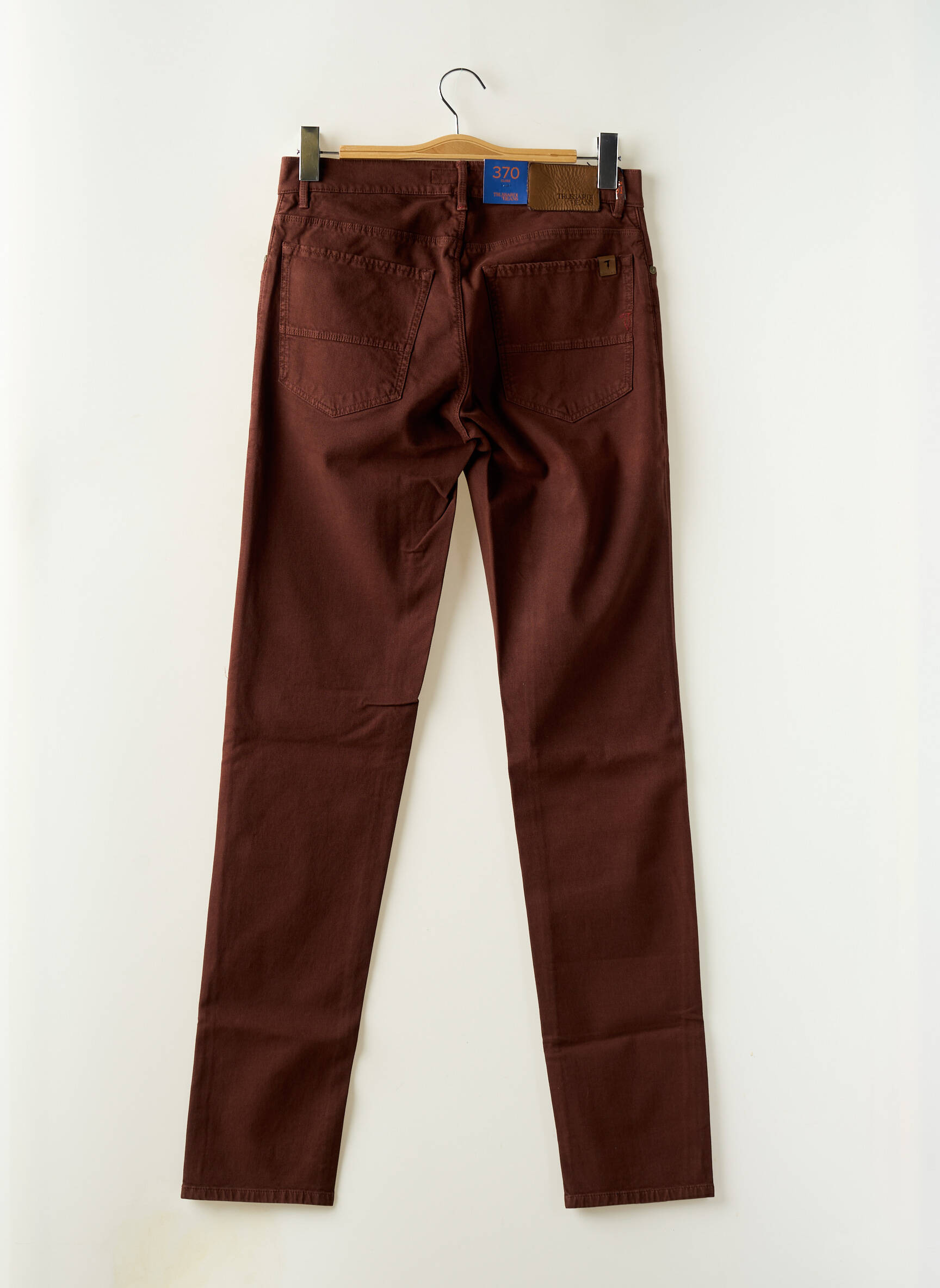 Tiesi kelnė tiesi kirpimas rudas TRUSSARDI JEANS vyras