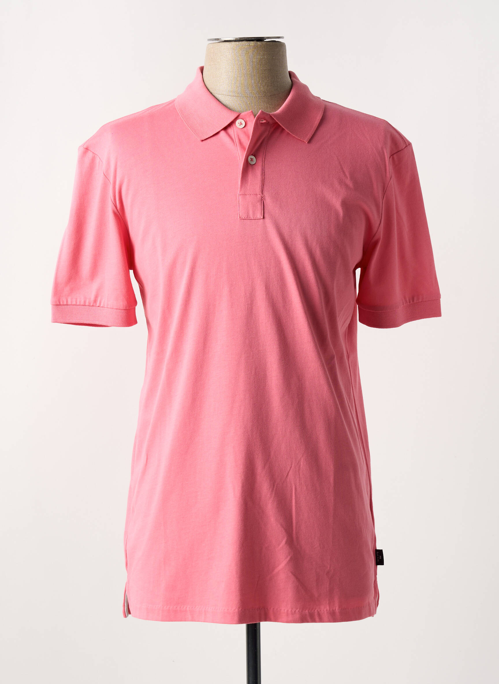 Polo centrinė iškirptė trumpas rankovės rožinė PAUL SMITH vyras