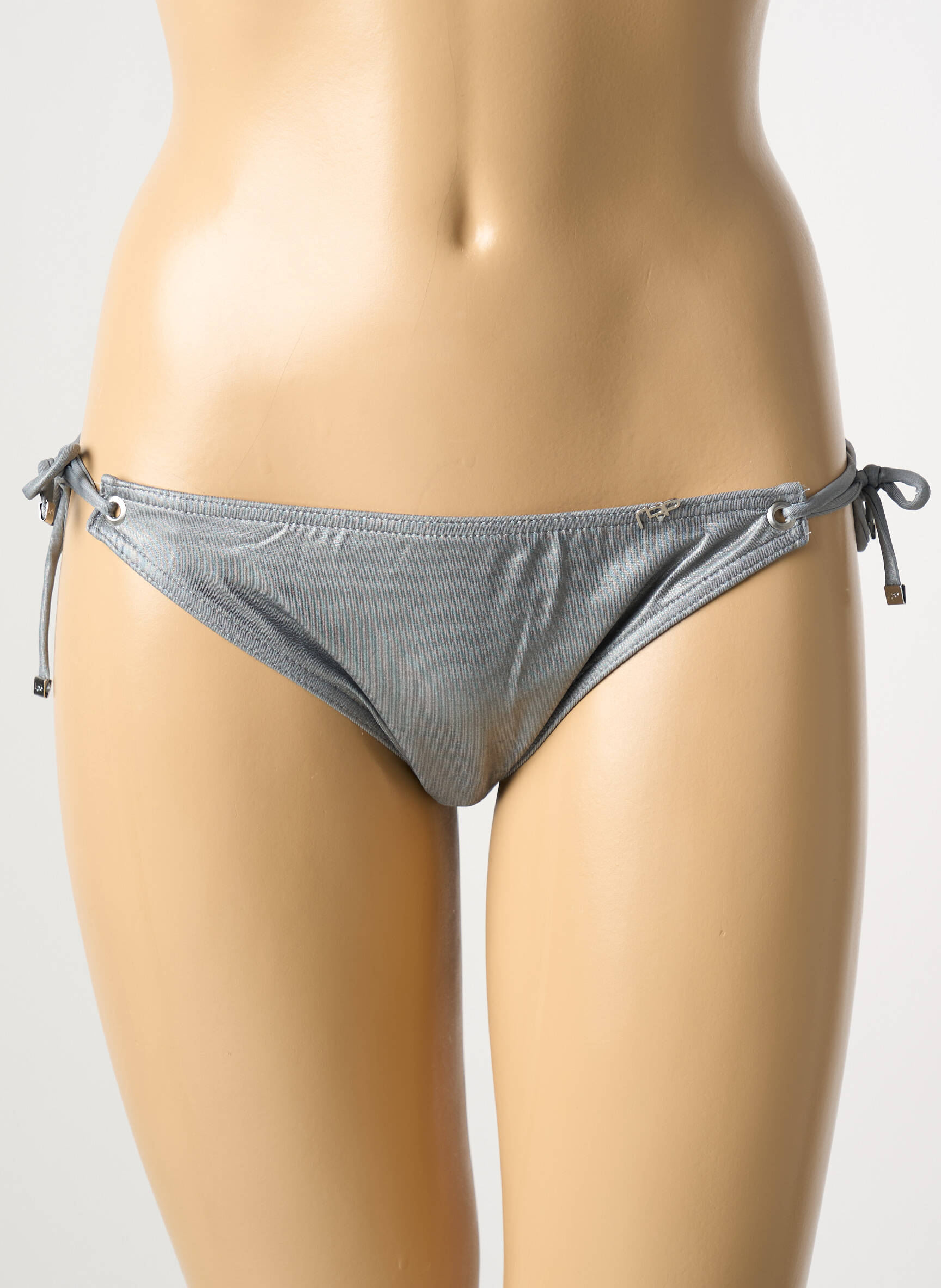 Maudymosi kelnaitės satino efektas bikini pilka LPB LES PETITES BOMBES  moteris