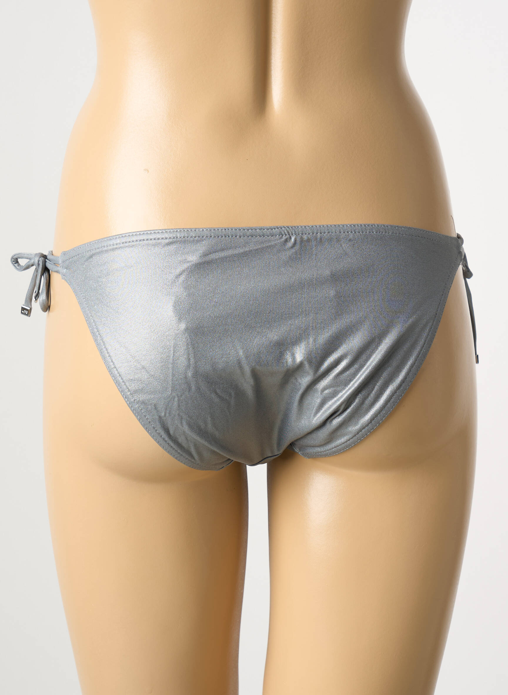 Maudymosi kelnaitės satino efektas bikini pilka LPB LES PETITES BOMBES  moteris