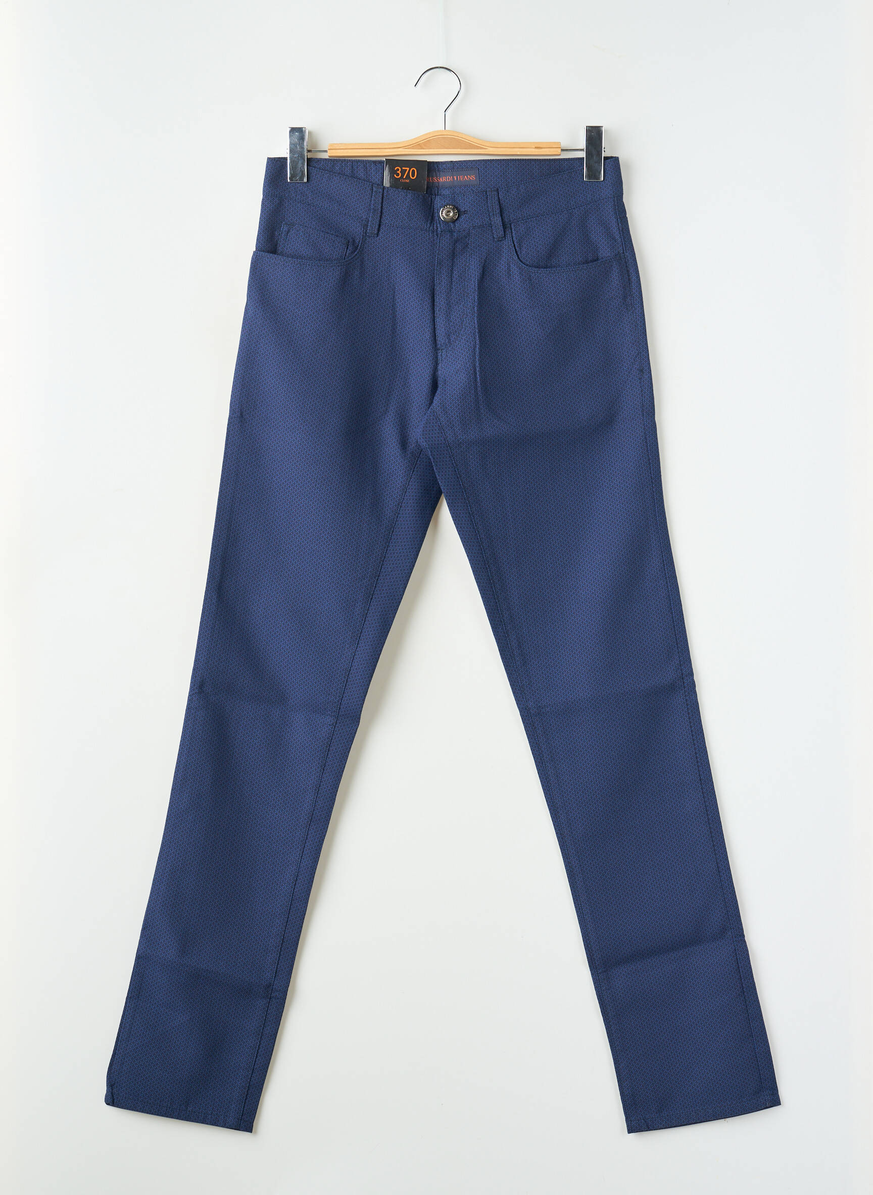 Lieknos džinsai kišenės normala dydis mėlyna TRUSSARDI JEANS vyras
