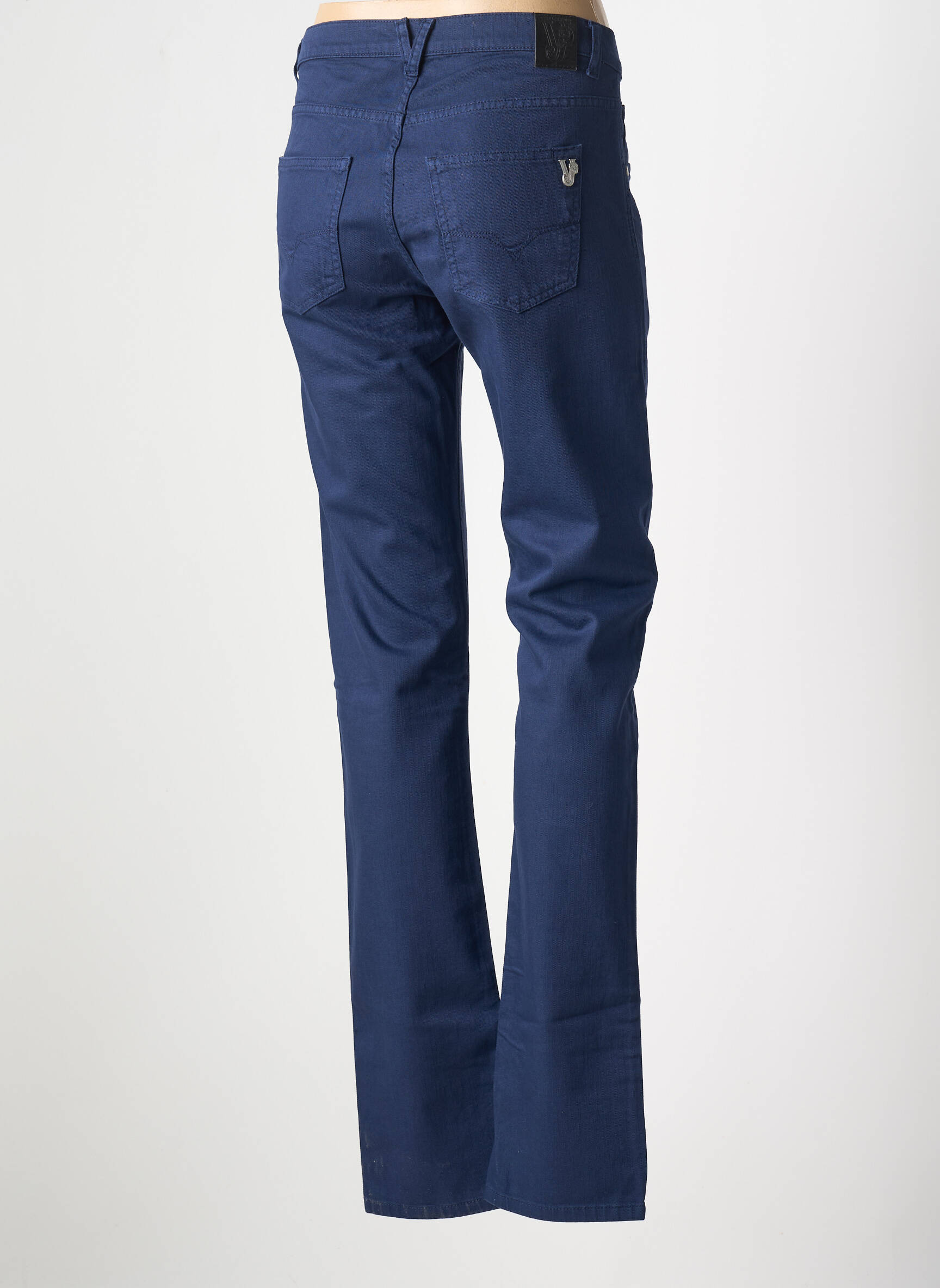 Tiesi kelnė tamprumas normala dydis mėlyna VERSACE JEANS COUTURE moteris