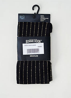 Kojinės fantazijos raštas juodas BONNIE DOON moteris