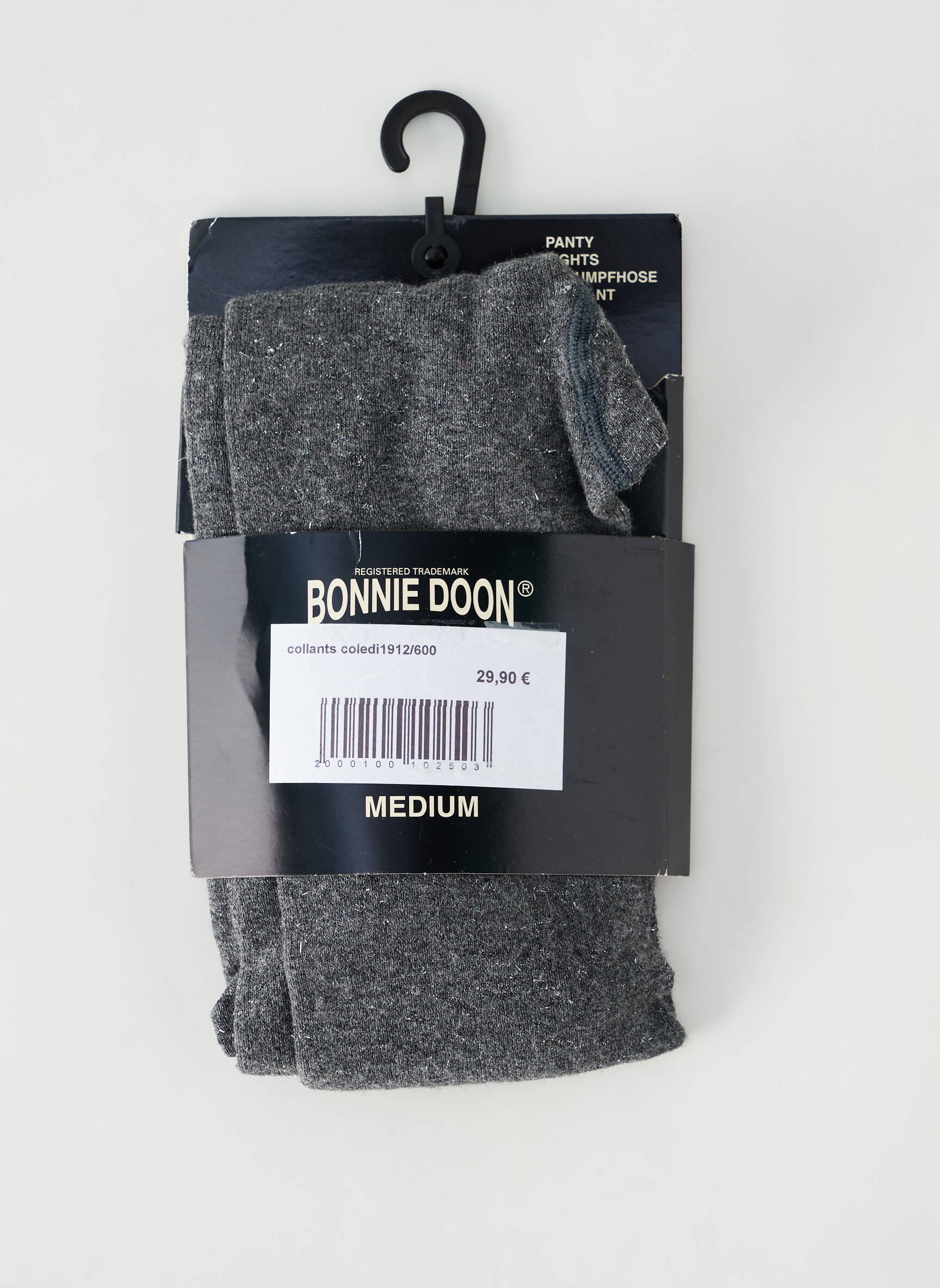 Kojinės tamprumas pilka BONNIE DOON moteris