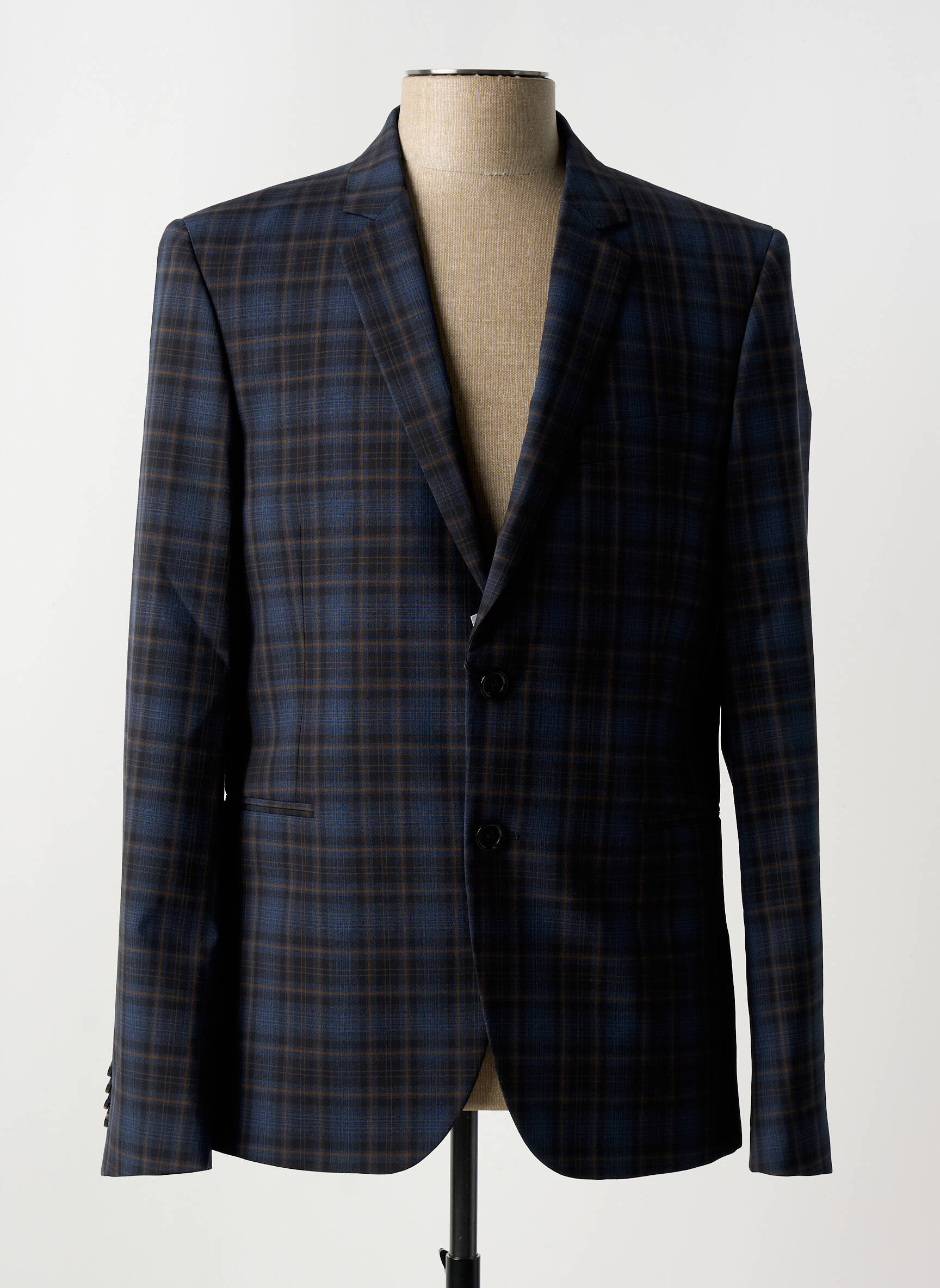 Švarkas centrinė iškirptė mėlyna PAUL SMITH vyras