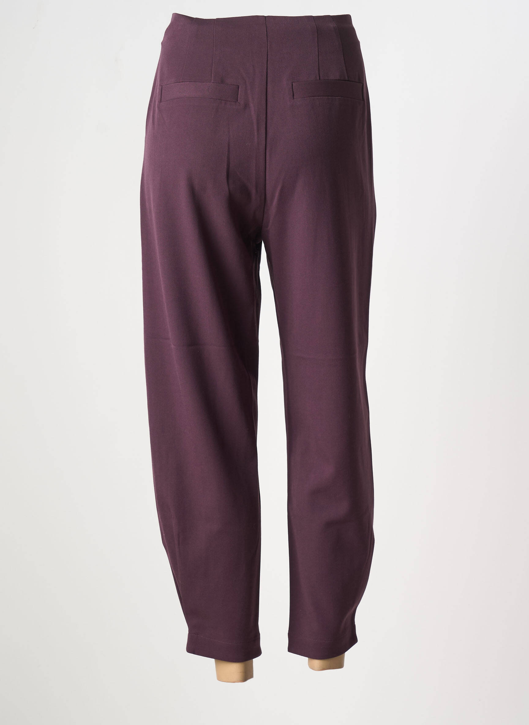 7/8 kelnės užtrauktukas po atvartu su kabliu violetinis DESIGUAL moteris
