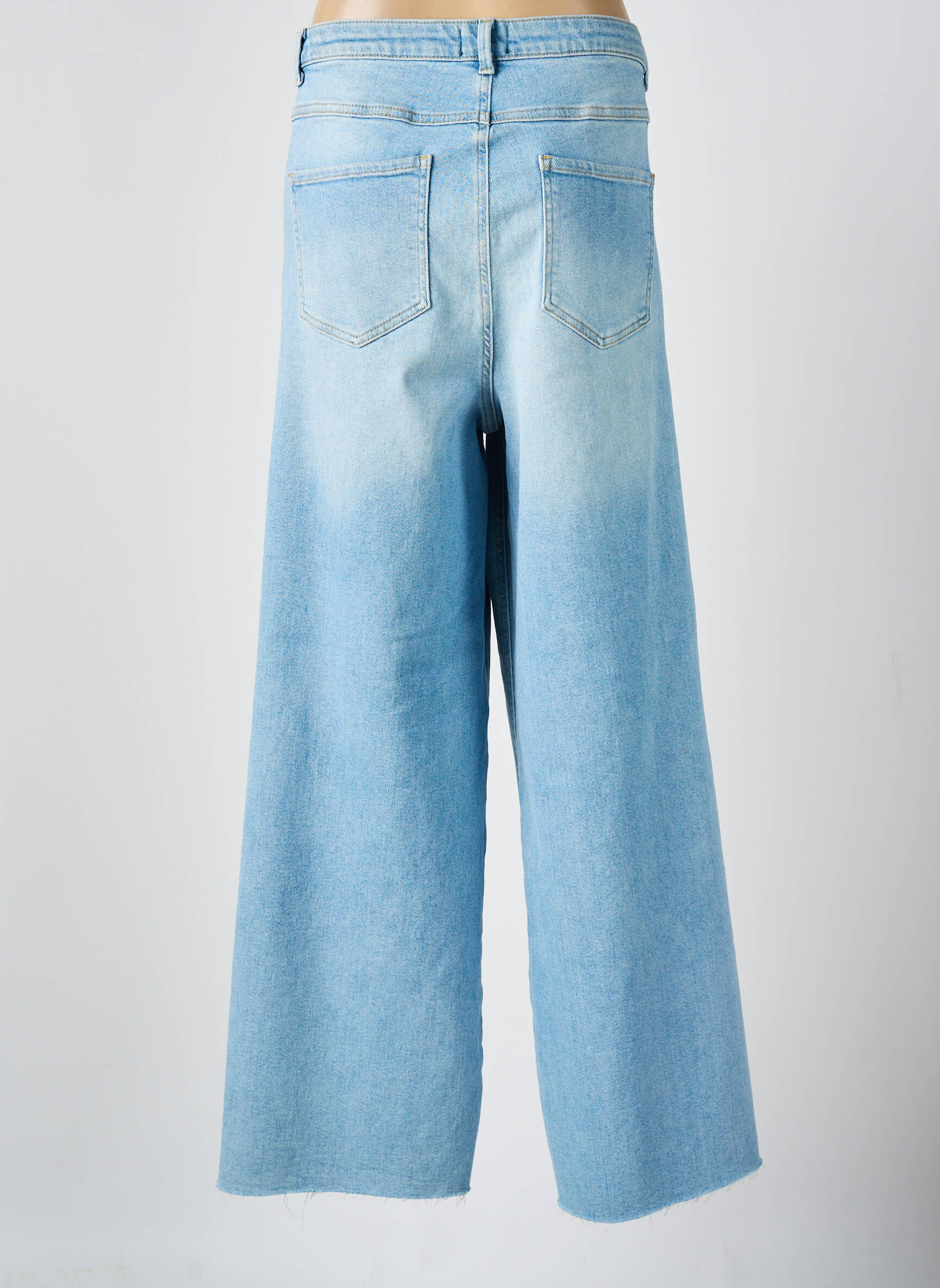 Flare tipo džinsai kišenės mėlyna VERO MODA moteris