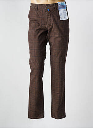 Chino kelnė tamprumas normala dydis rudas M5 BY MEYER vyras