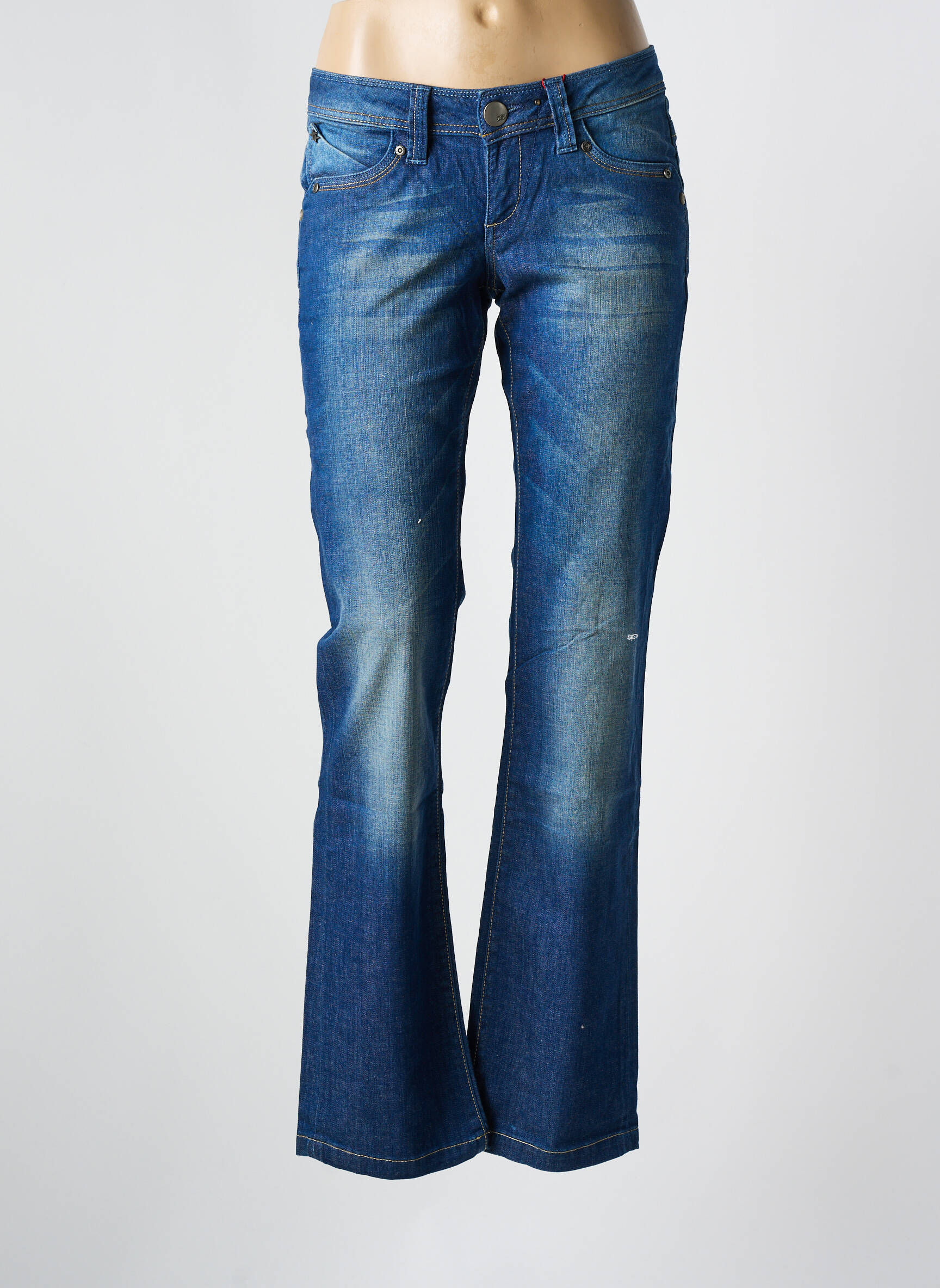 Bootcut džinsai kišenės mėlyna XX BY MEXX moteris