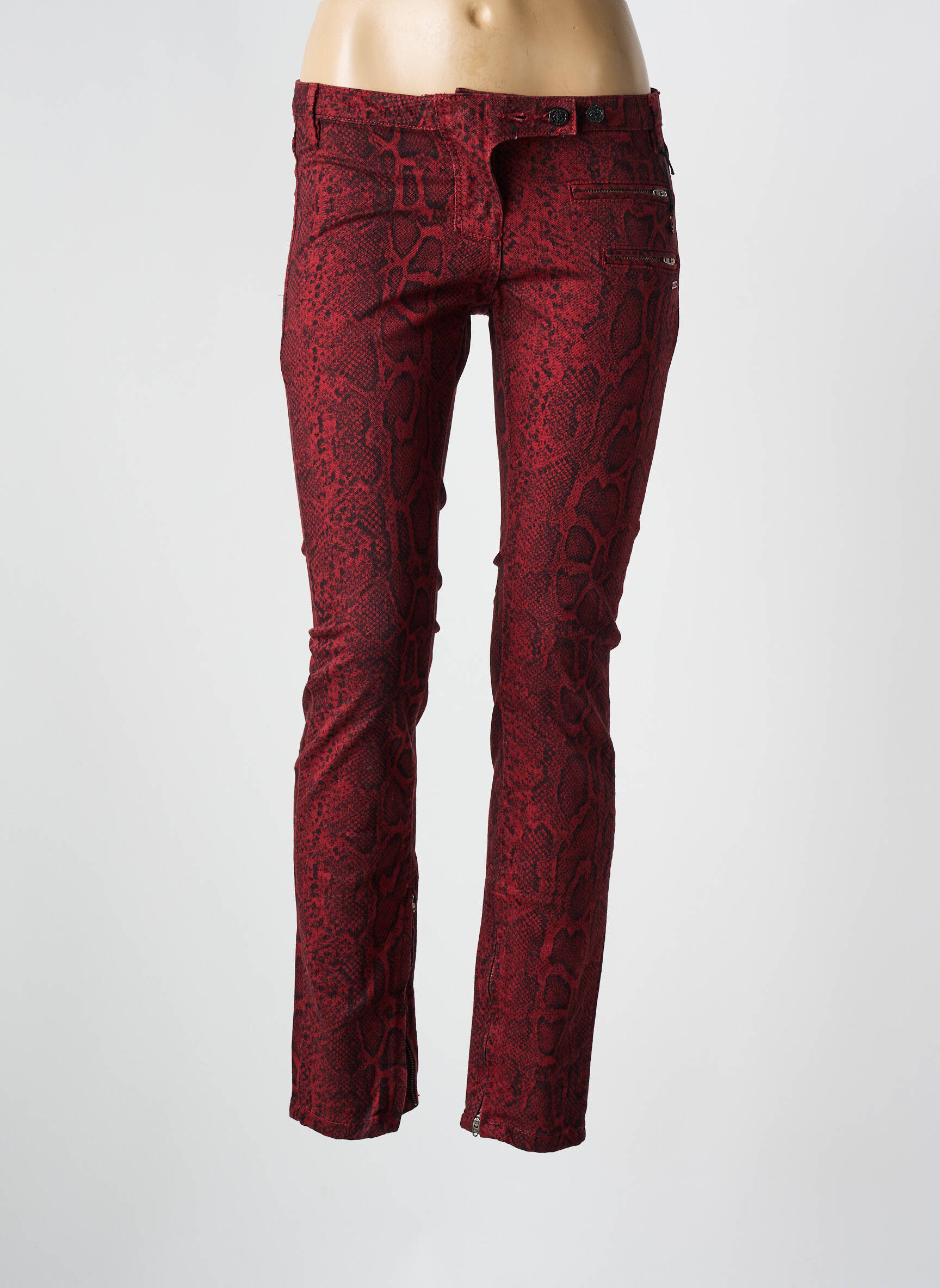 Lieknos kelnės kišenės raudona MAISON SCOTCH moteris