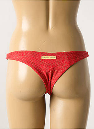 Maudymosi kelnaitės satino efektas raudona VERDISSIMA moteris