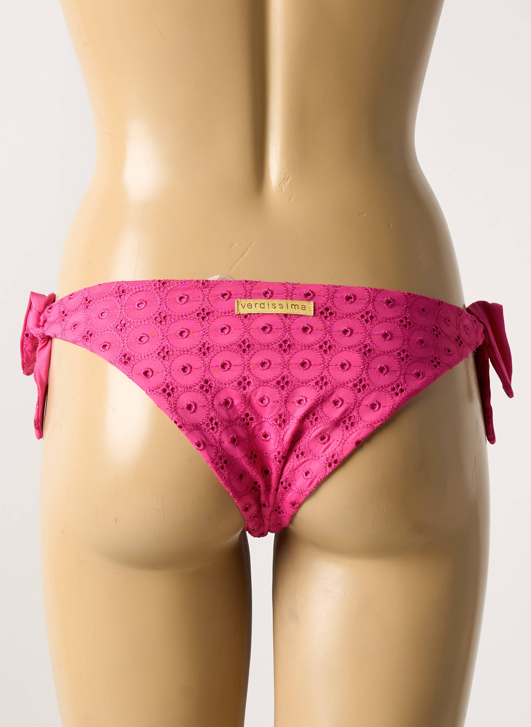 Maudymosi kelnaitės tamprumas bikini rožinė VERDISSIMA moteris