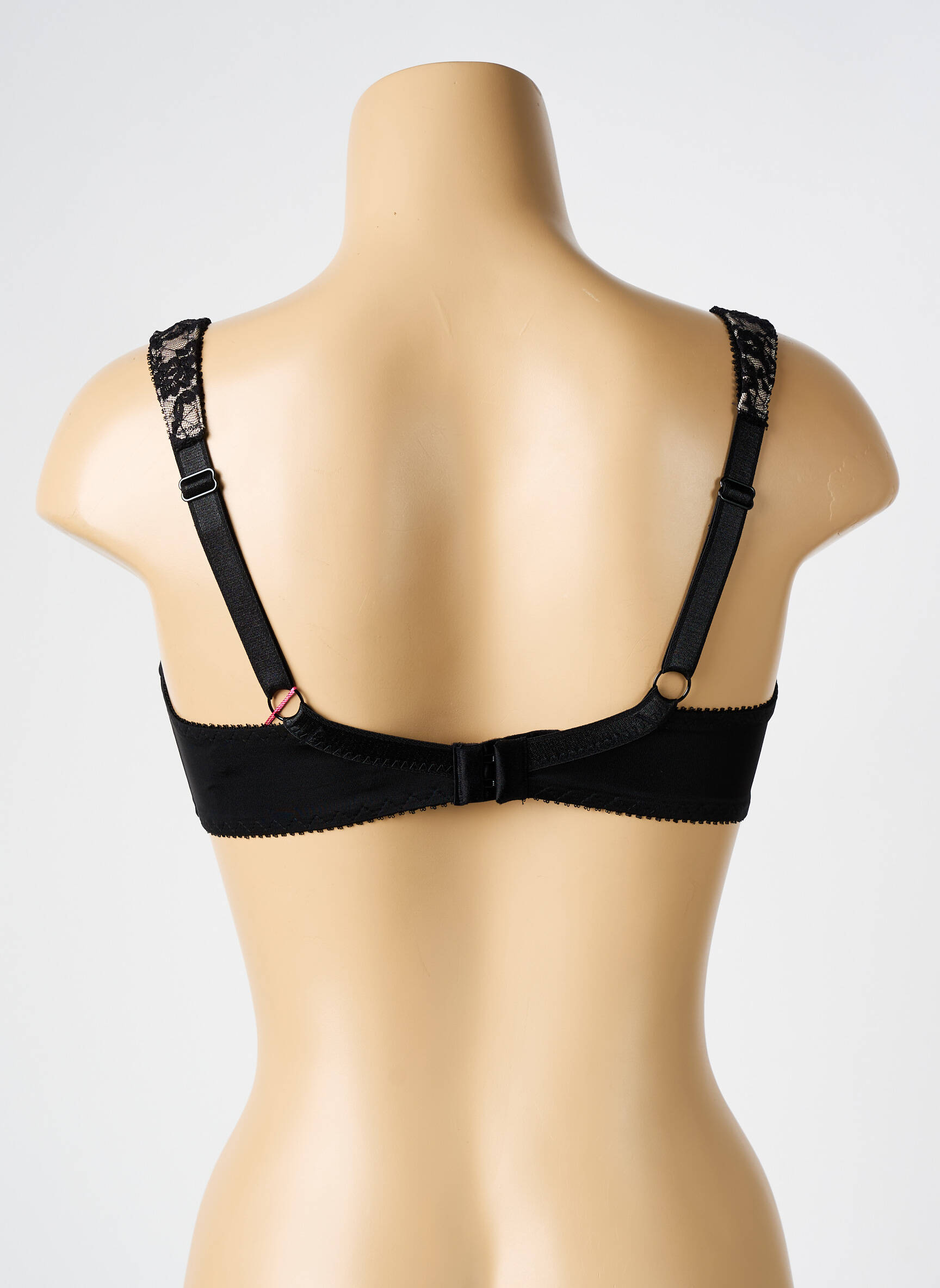 Liemenėlė nėrinių audimas pilnas palaikantis liemenėlės viršus juodas LINGERIE STORY moteris