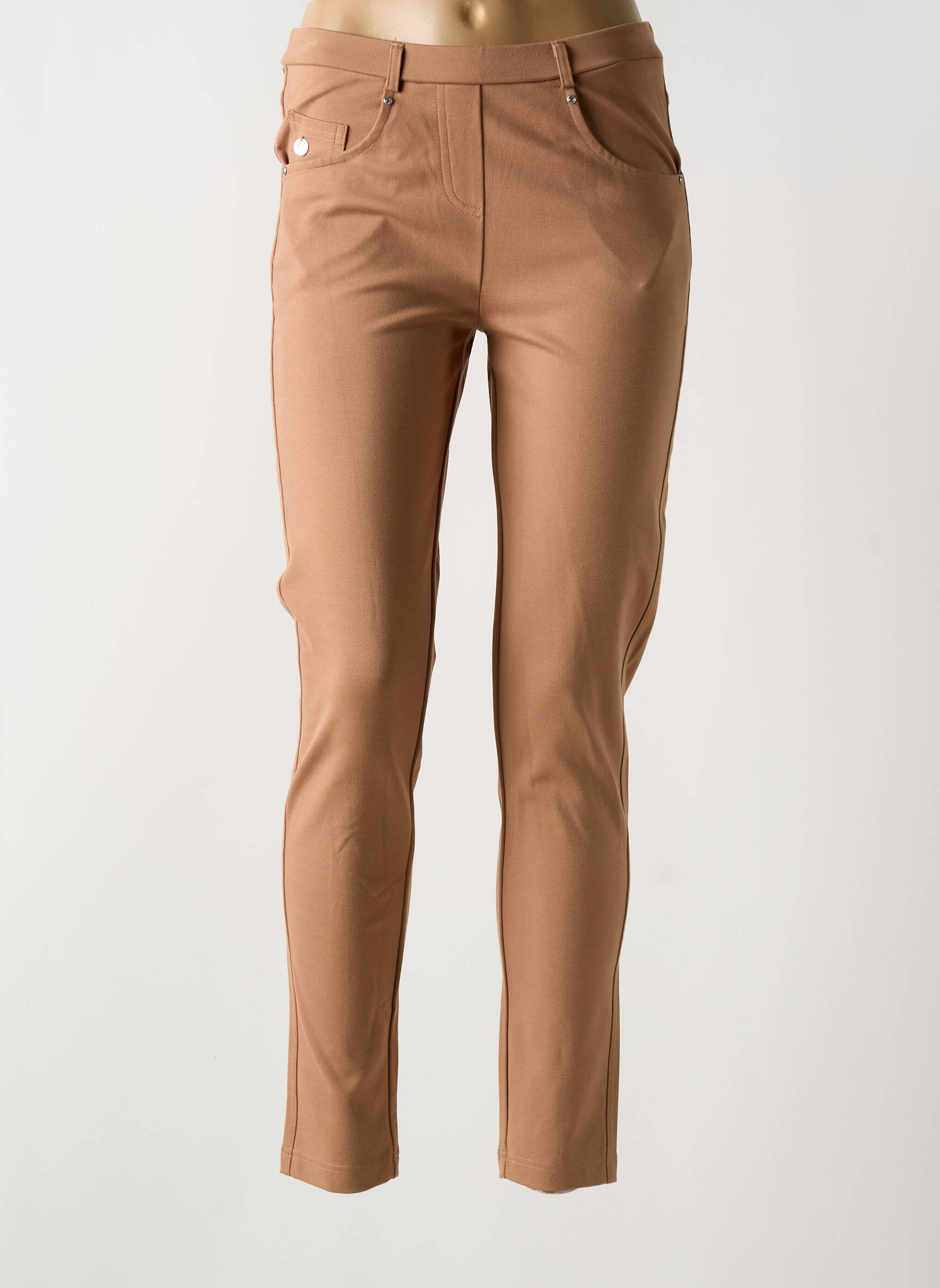 Jegging jersey audinys normala dydis rudas HAJO moteris