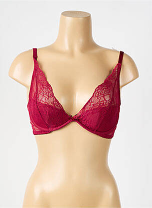 Liemenėlė lengva ir skaidri pilnas palaikantis liemenėlės viršus violetinis LINGERIE STORY moteris