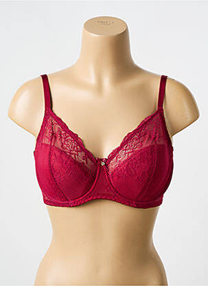 Liemenėlė lengva ir skaidri pilnas palaikantis liemenėlės viršus violetinis LINGERIE STORY moteris