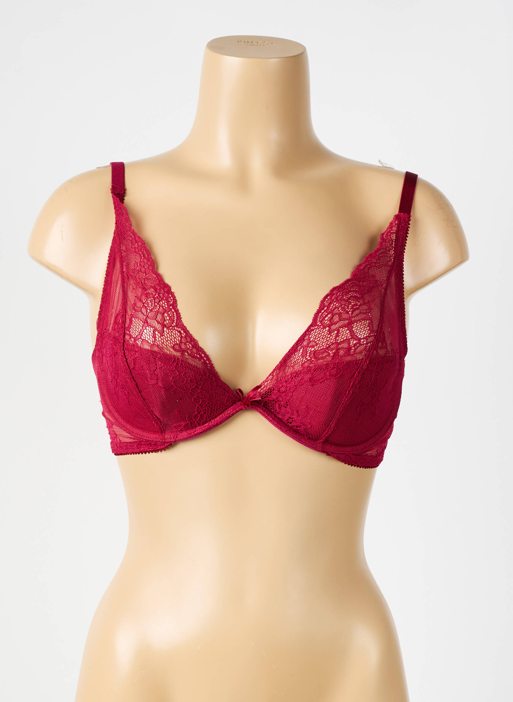 Liemenėlė lengva ir skaidri pilnas palaikantis liemenėlės viršus violetinis LINGERIE STORY moteris