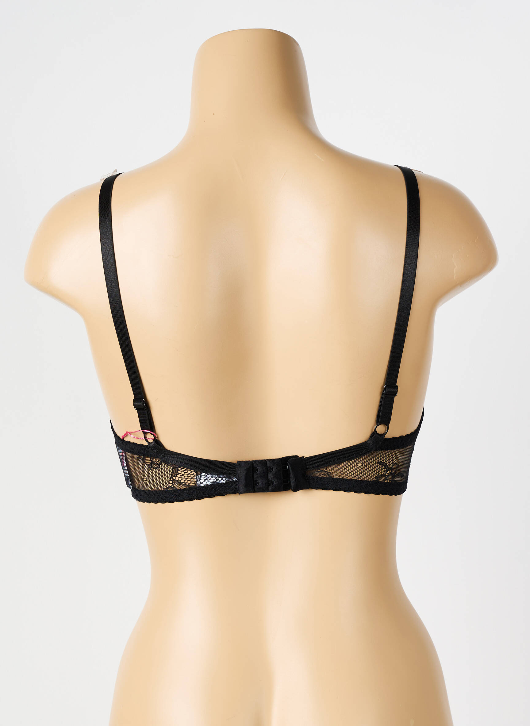 Liemenėlė lengva ir skaidri pilnas palaikantis liemenėlės viršus juodas LINGERIE STORY moteris