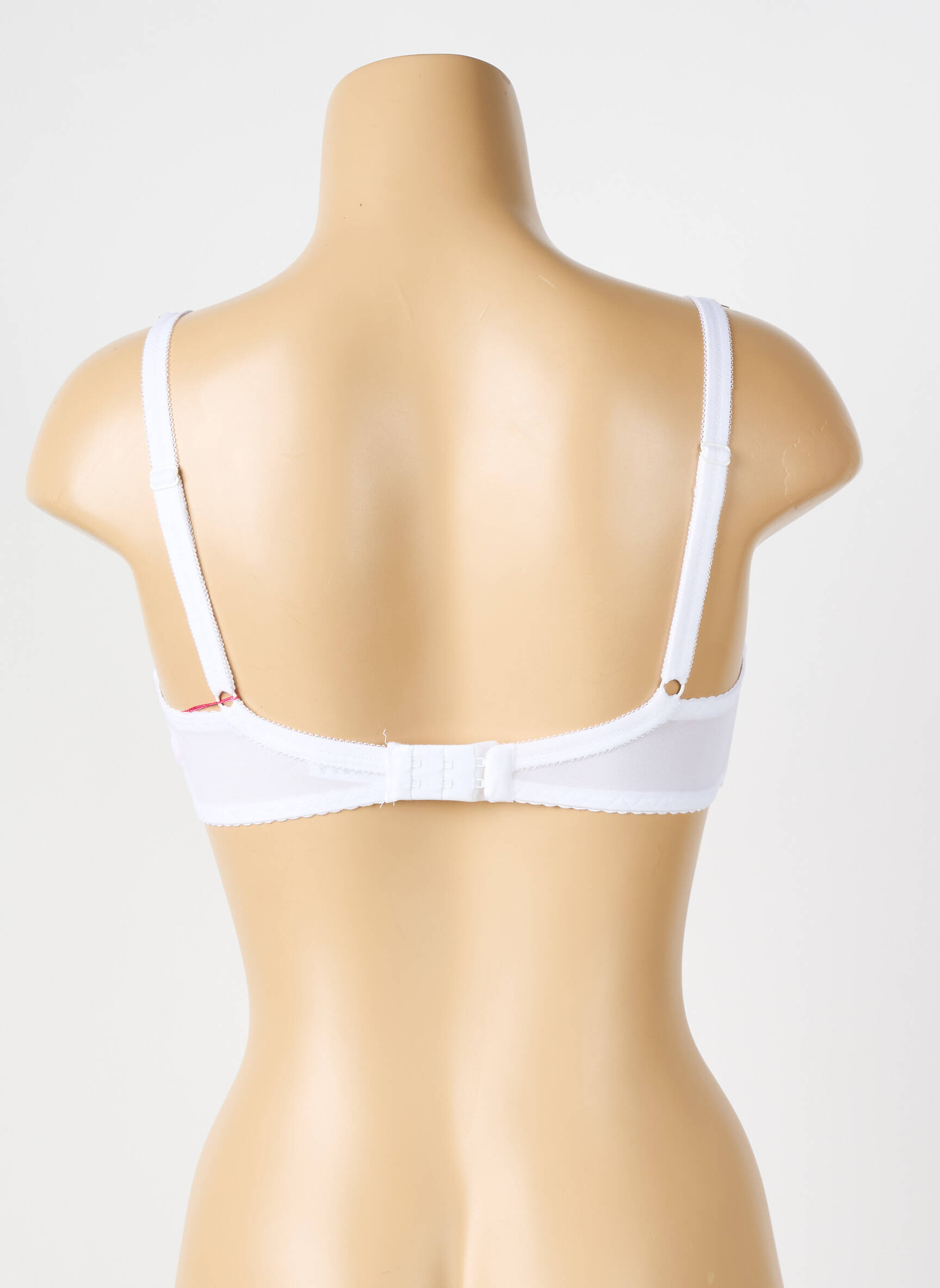 Liemenėlė lengva ir skaidri pilnas palaikantis liemenėlės viršus baltas LINGERIE STORY moteris