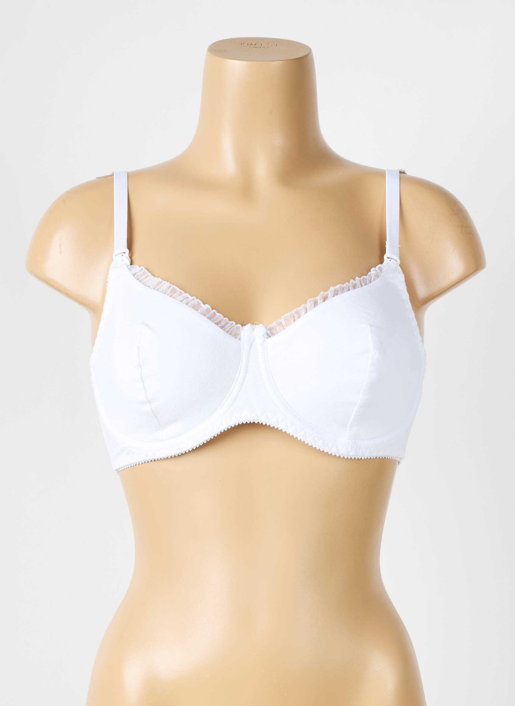 Liemenėlė pilnas palaikantis liemenėlės viršus pilnas palaikantis liemenėlės viršus baltas LINGERIE STORY moteris