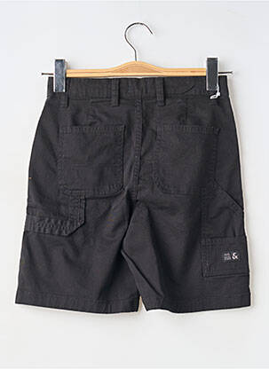 Bermudas uždarymas su užtrauktuku po mygtuku uždengimu juodas JACK & JONES berniukas