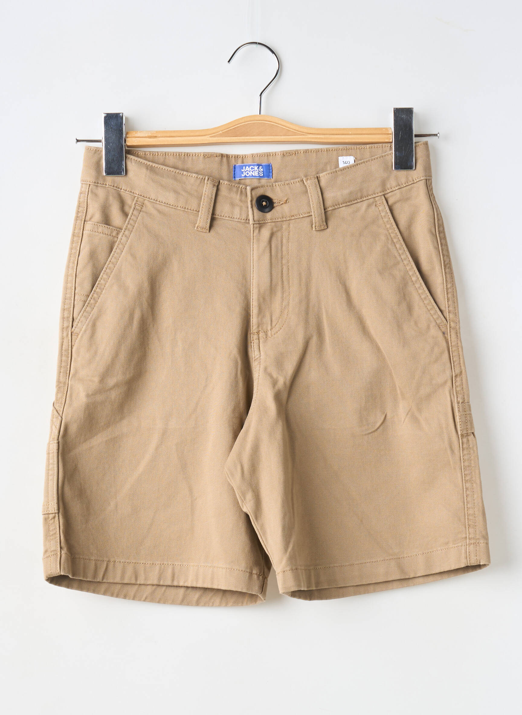 Bermudas uždarymas su užtrauktuku po mygtuku uždengimu bežinis JACK & JONES berniukas