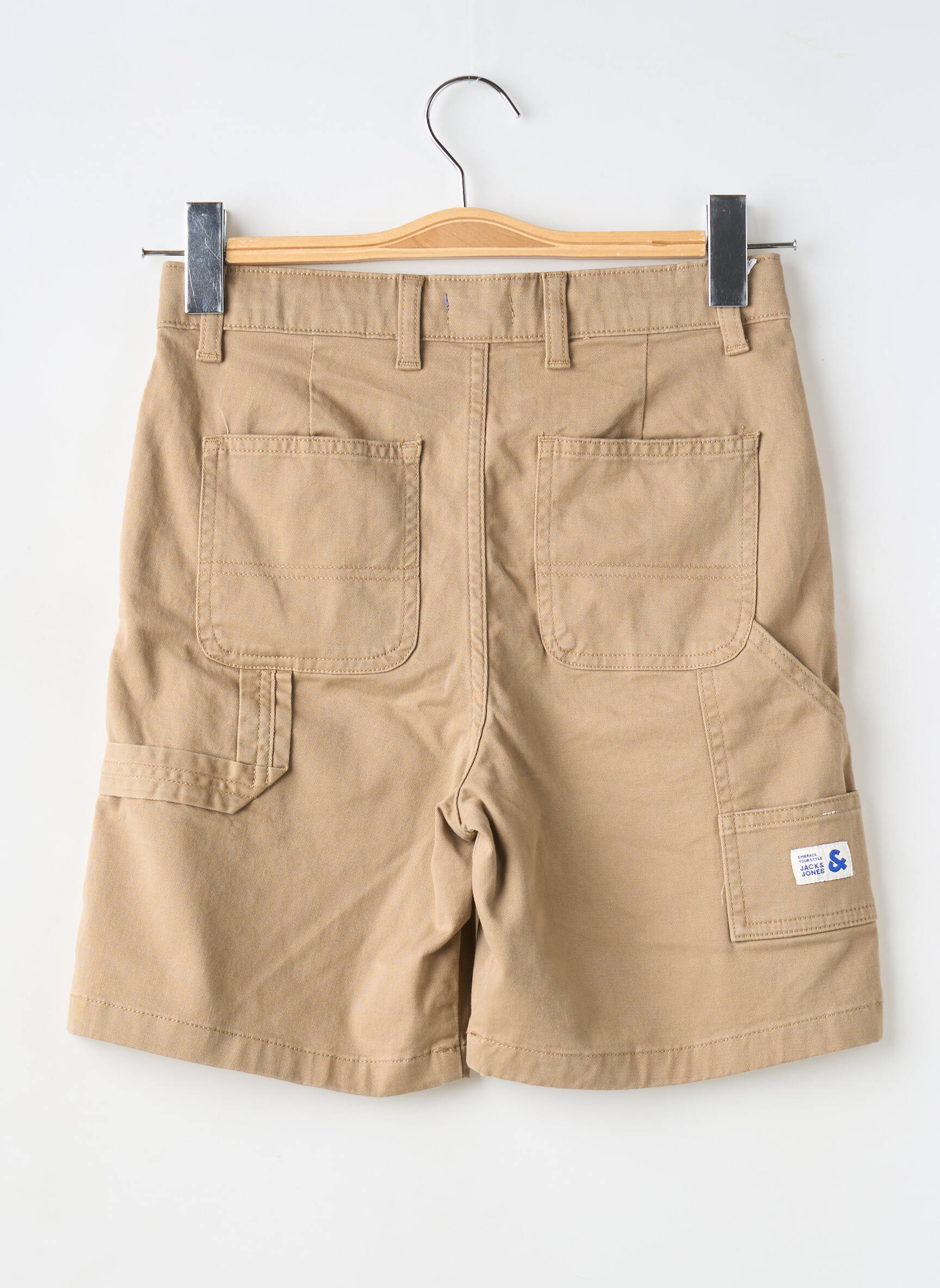 Bermudas uždarymas su užtrauktuku po mygtuku uždengimu bežinis JACK & JONES berniukas
