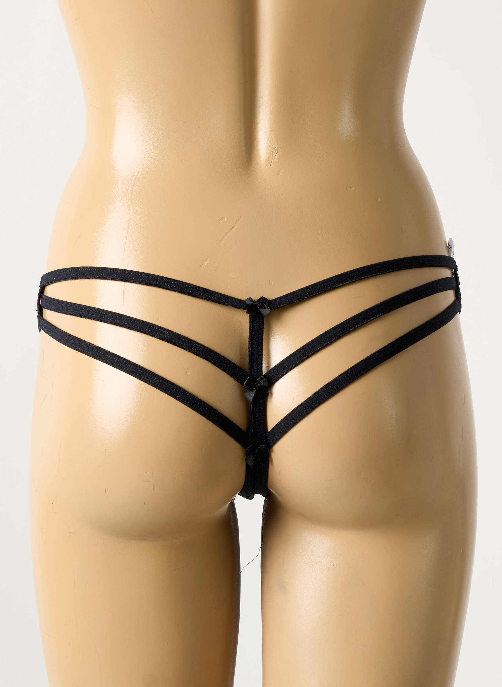 Diržas stringas juodas LINGERIE STORY moteris