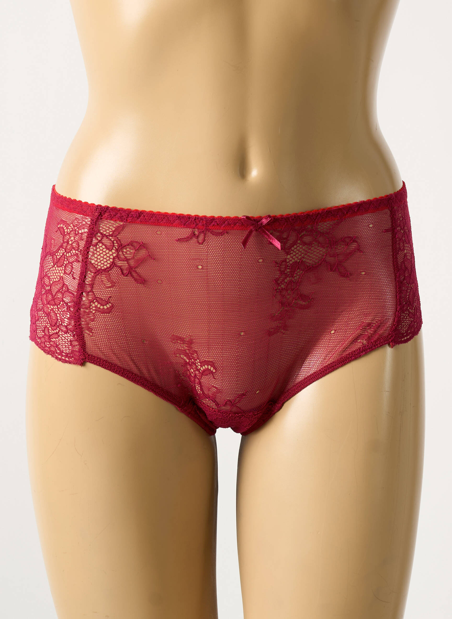 Šortukas siuvinėjimas raudona LINGERIE STORY moteris