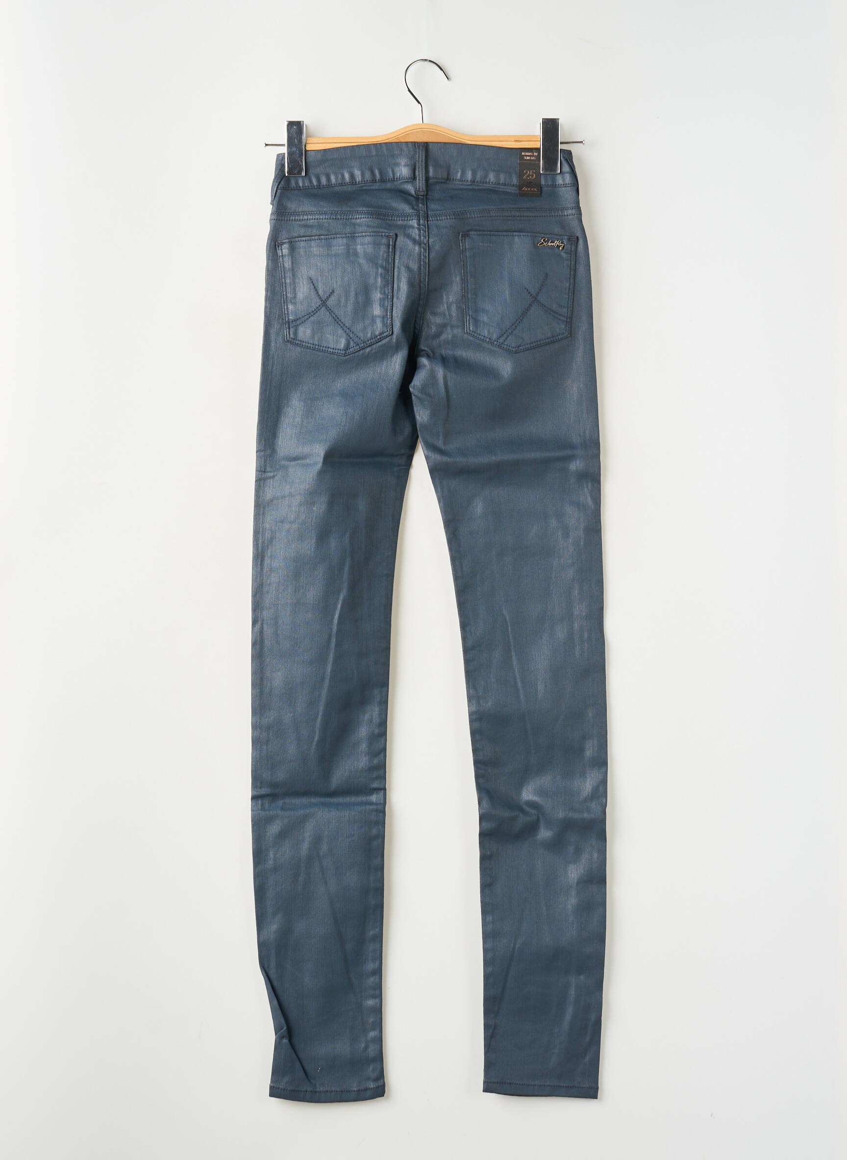Lieknos džinsai tamprumas maža dydžio mėlyna SCHOOL RAG moteris