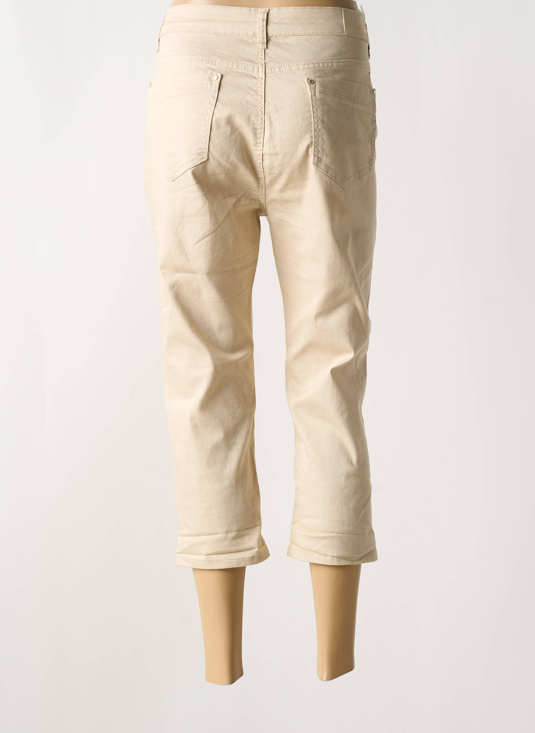 Pusilgių kelnių normala dydis normala dydis rožinė BS JEANS moteris