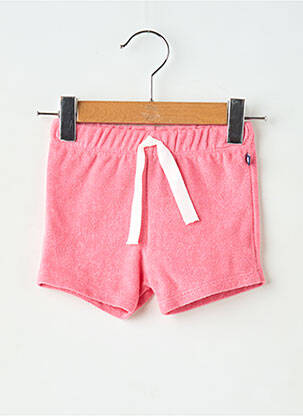 Šortas užsegimas su raišteliais elastinė dydis rožinė PETIT BATEAU mergina