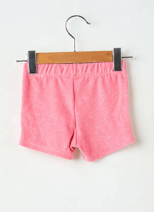 Šortas užsegimas su raišteliais elastinė dydis rožinė PETIT BATEAU mergina