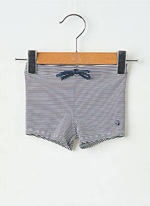 Maudymosi šortas popelinos audinys, kuris pasižymi lygiu ir tankiu paviršiumi. mėlyna PETIT BATEAU berniukas