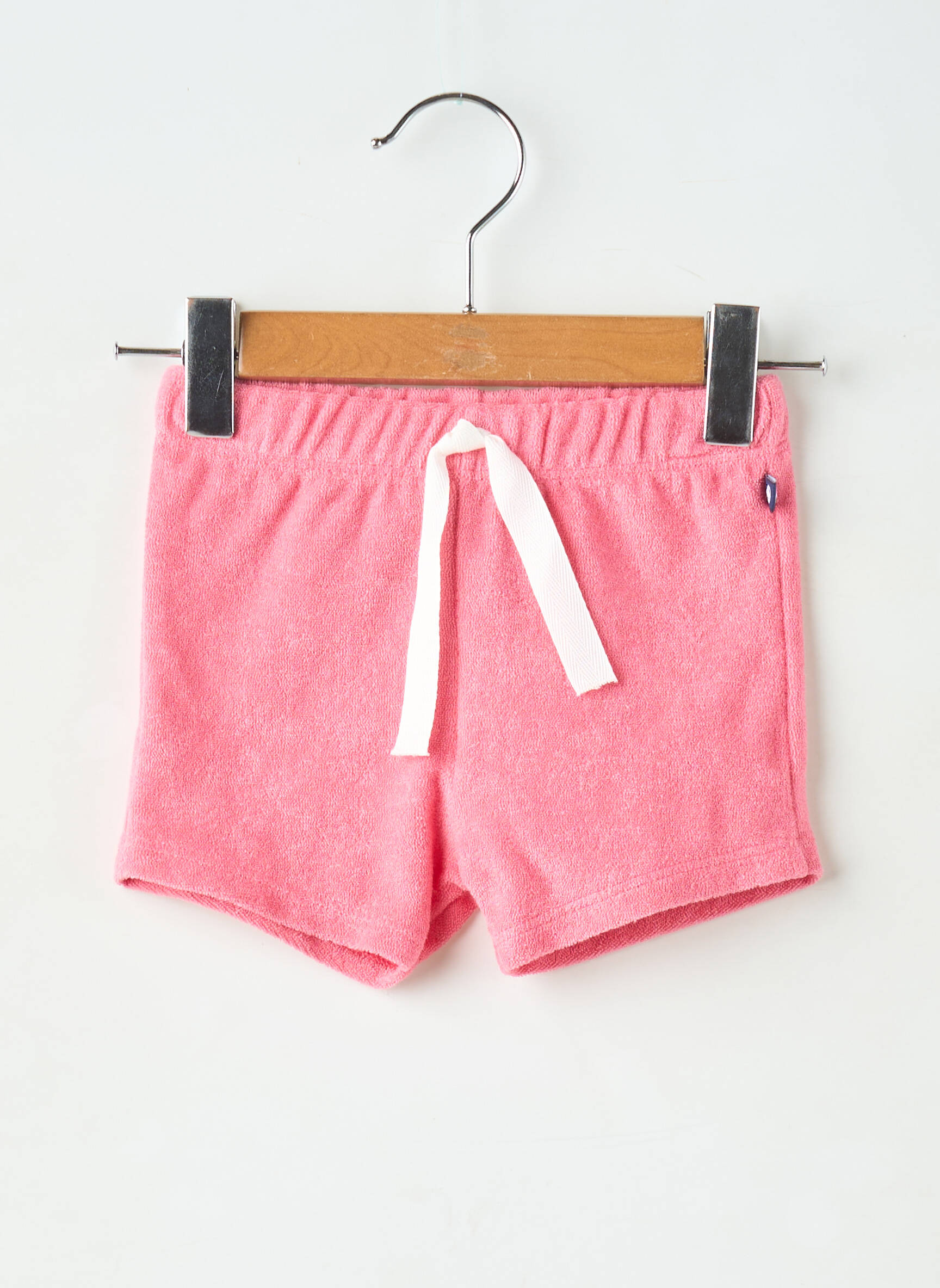 Šortas užsegimas su raišteliais elastinė dydis rožinė PETIT BATEAU mergina