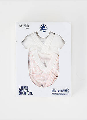 Kūno apatiniai tamprumas baltas PETIT BATEAU mergina