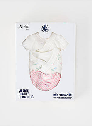 Kūno apatiniai tamprumas rožinė PETIT BATEAU mergina
