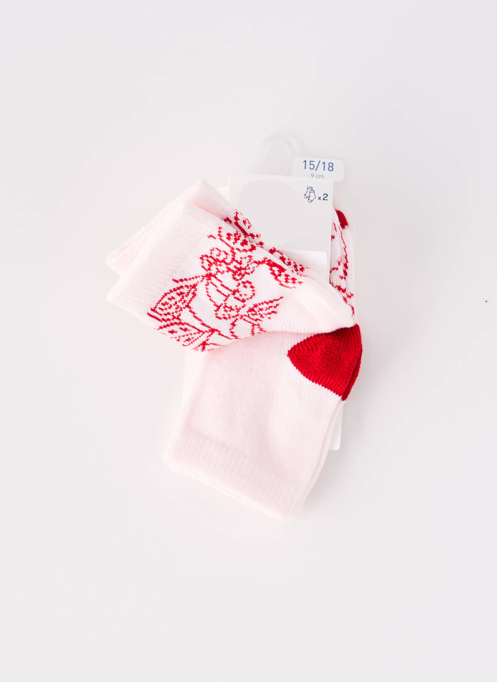 Kojinės fantazijos raštas raudona PETIT BATEAU mergina