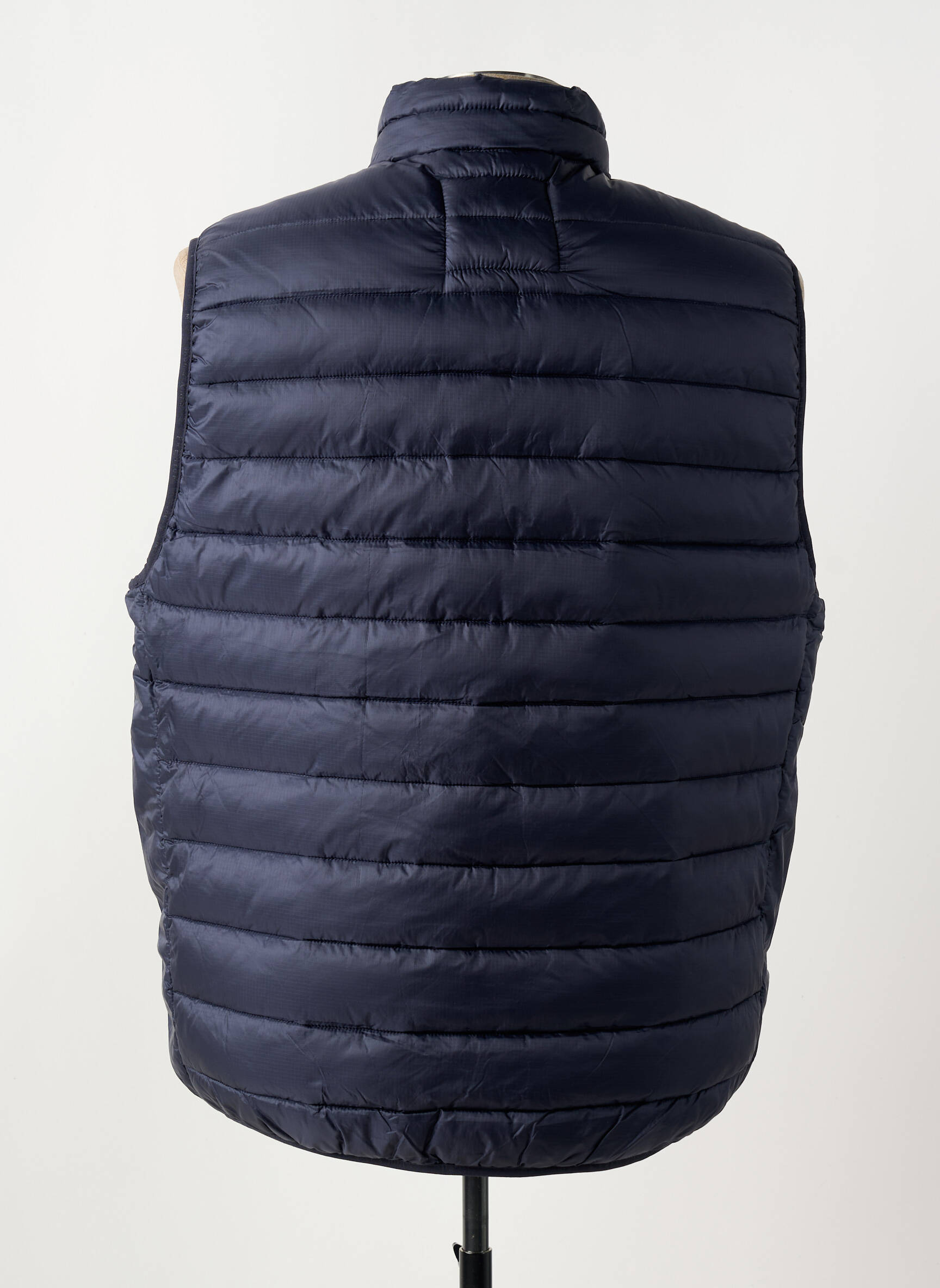 Pūkinė striukė kišenės be gobtuvų mėlyna JACK & JONES vyras