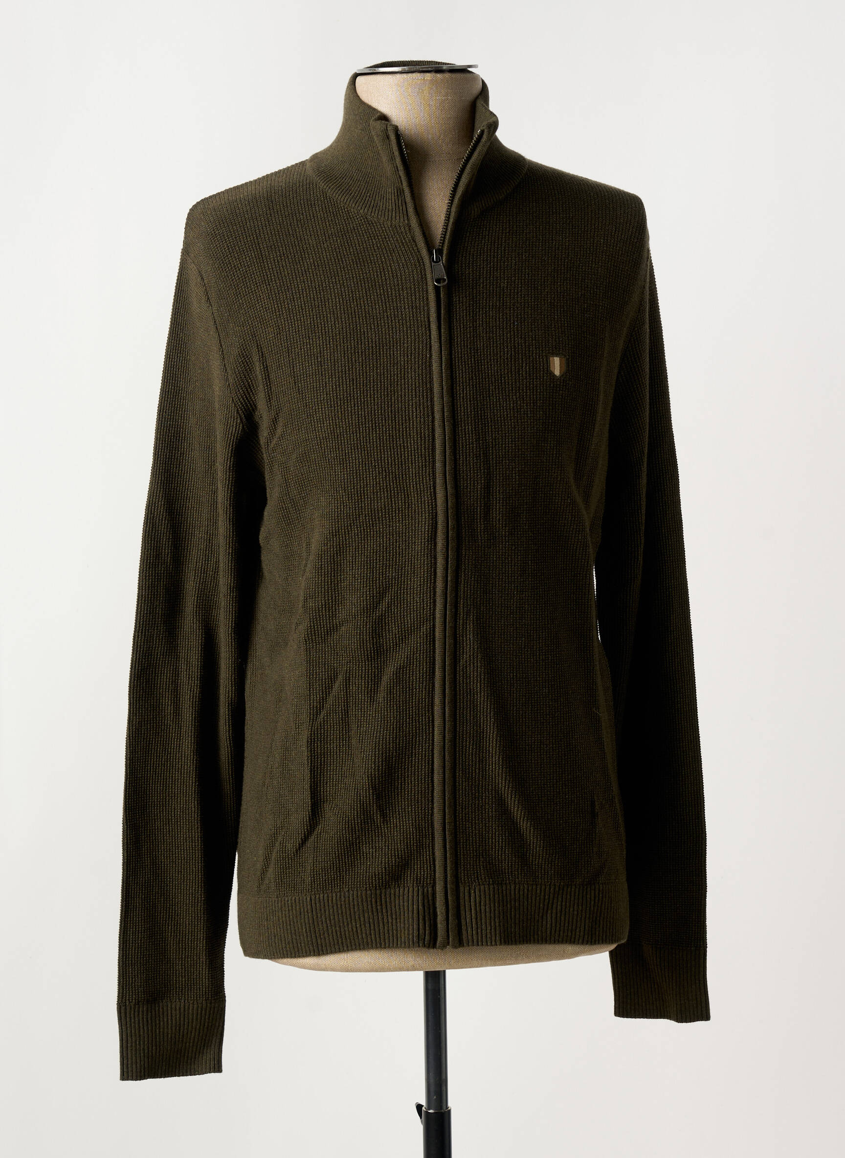 Ilgų rankovių liemenė ilgos rankovės žalias JACK & JONES vyras