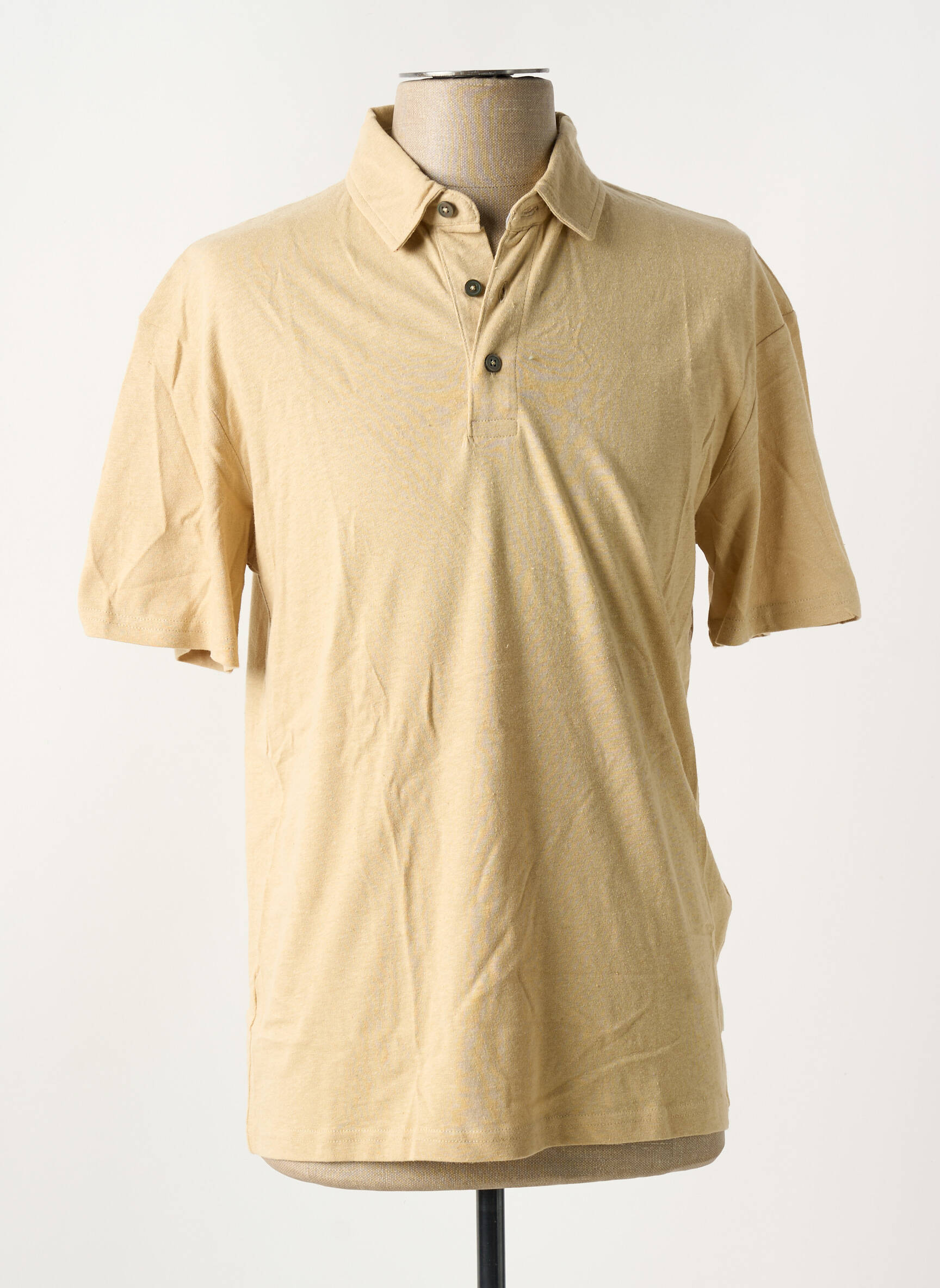 Polo jersey audinys trumpas rankovės bežinis JACK & JONES vyras