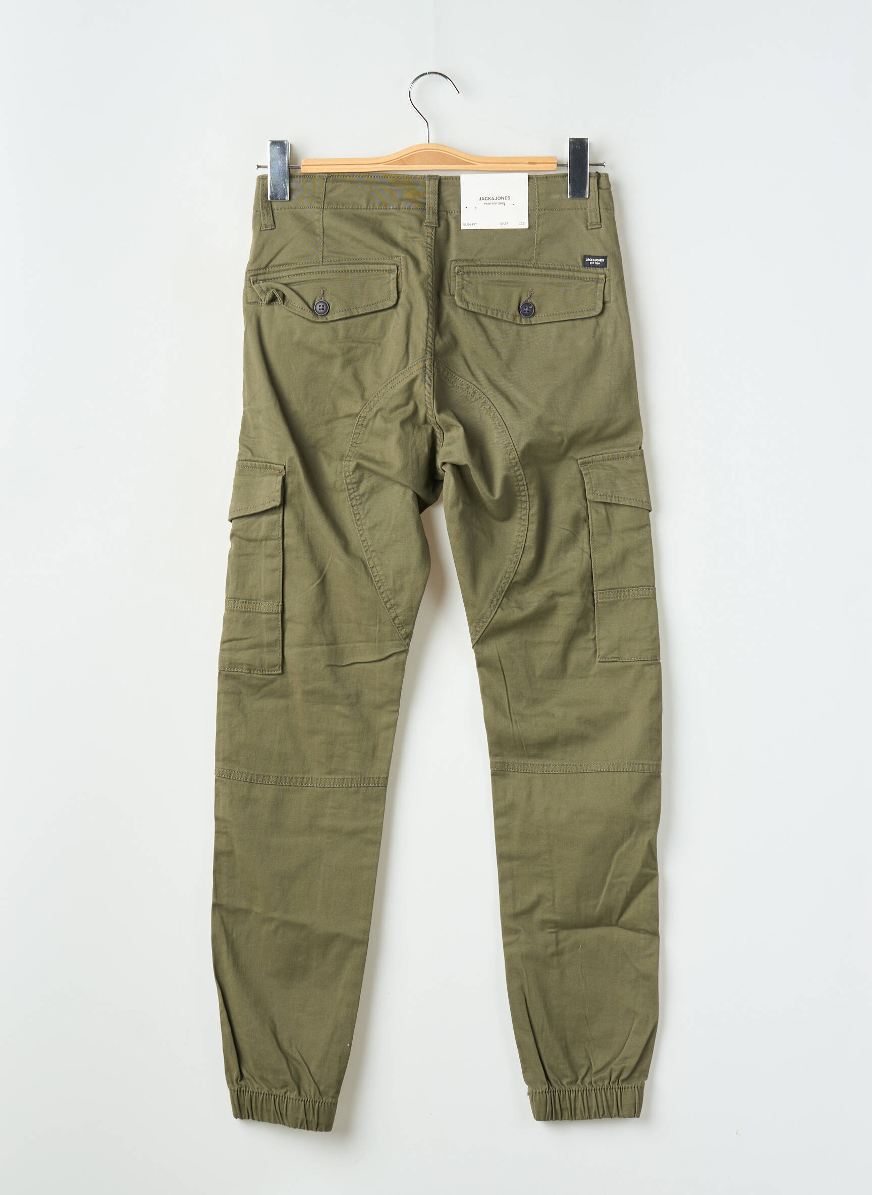 Kargo kelnė bio normala dydis žalias JACK & JONES vyras