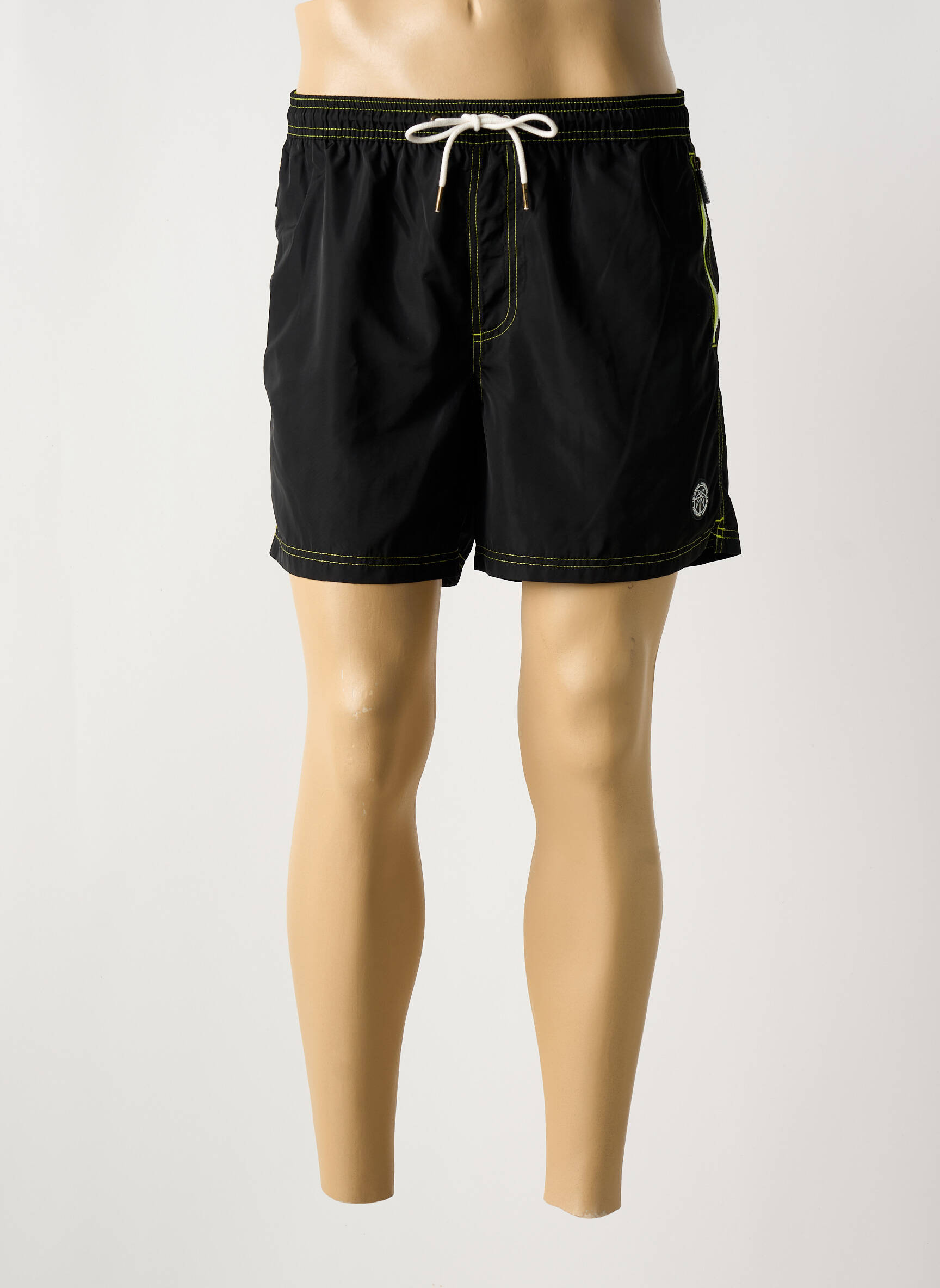 Maudymosi šortas perdirbtas juodas JACK & JONES vyras