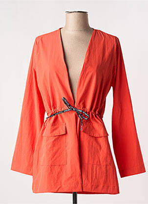 Kimono striukė ilgos rankovės oranžinė ALTO GIRO moteris