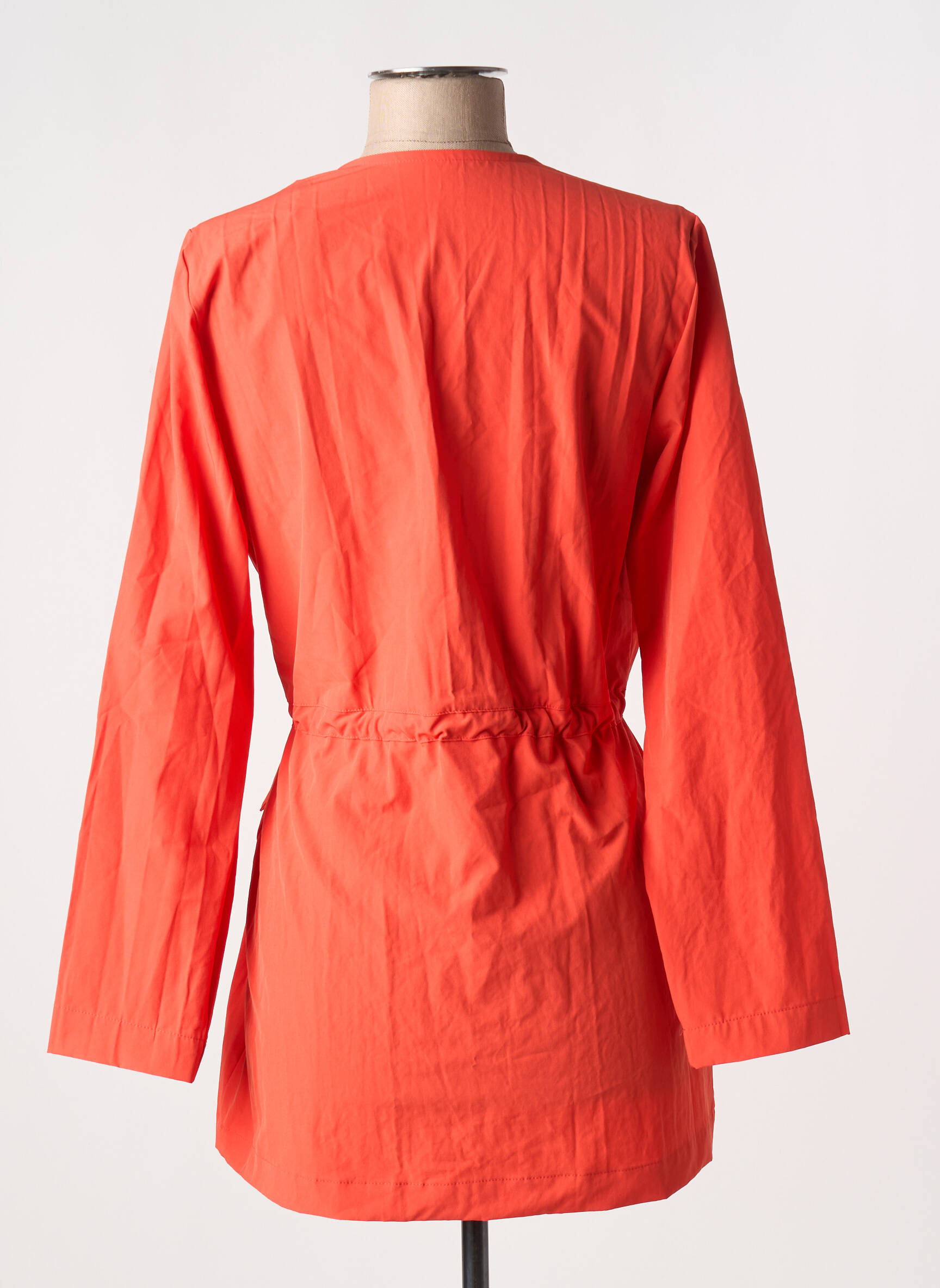 Kimono striukė col v oranžinė ALTO GIRO moteris