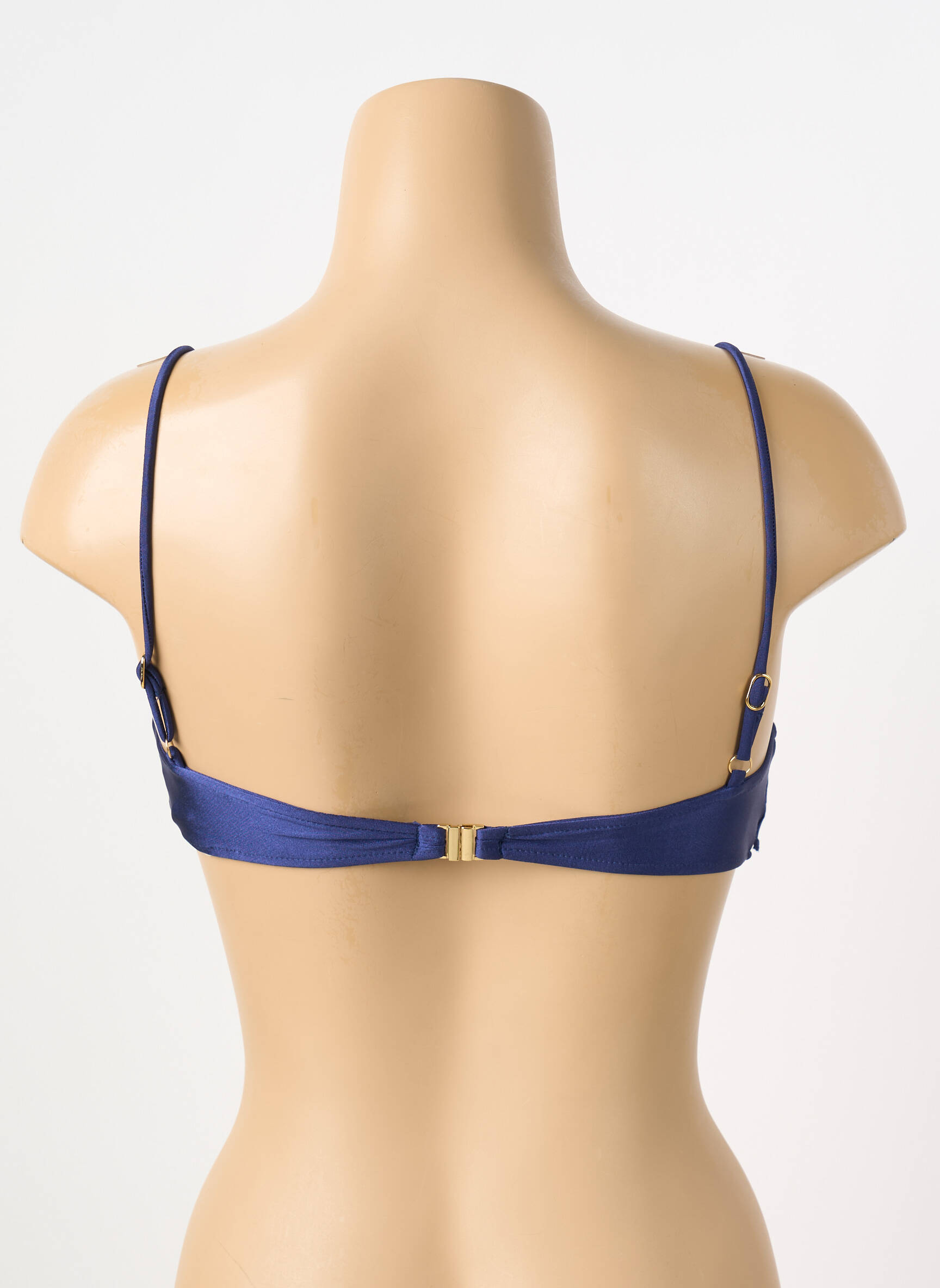 Maudymosi viršūnė viršutinė juostelė viršutinė juostelė mėlyna BRAZILIAN BIKINI SHOP moteris