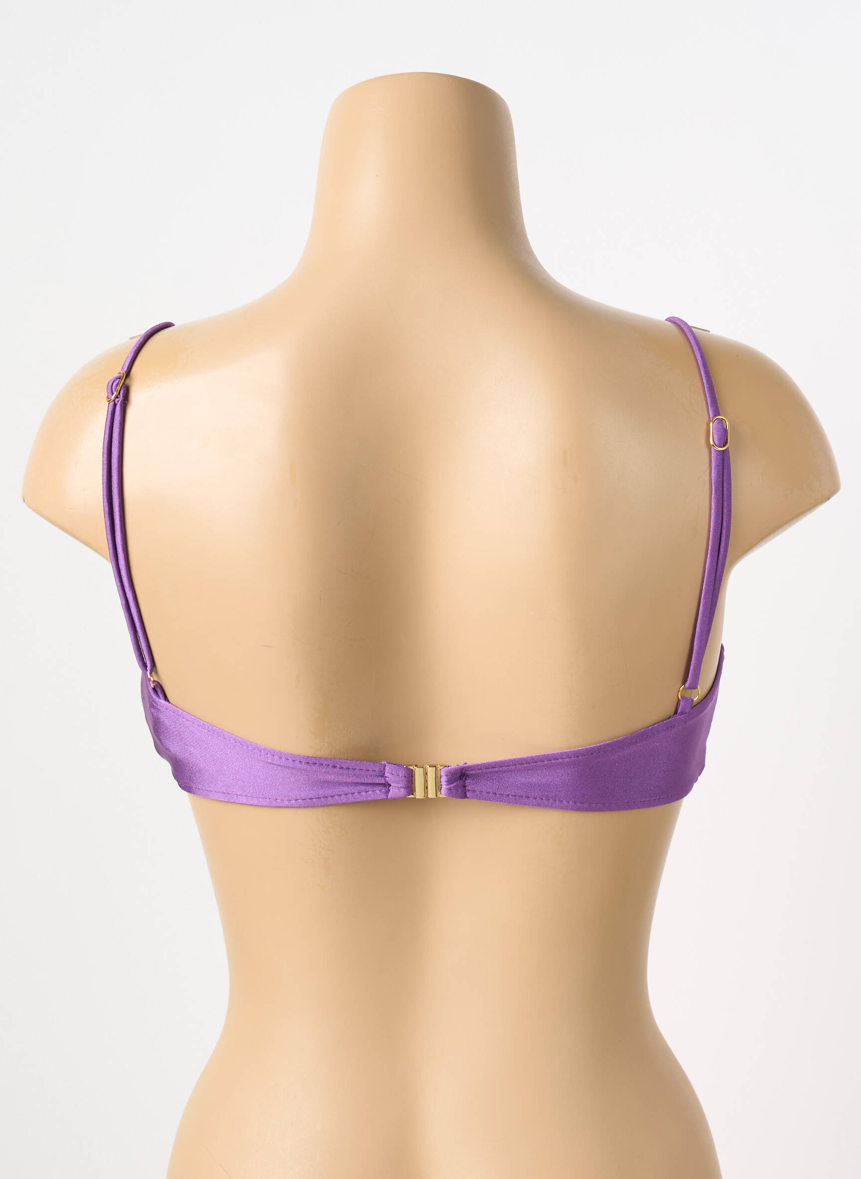 Maudymosi viršūnė viršutinė juostelė viršutinė juostelė violetinis BRAZILIAN BIKINI SHOP moteris