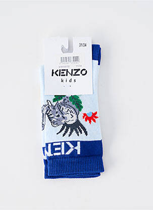 Kojinės fantazijos raštas mėlyna KENZO berniukas