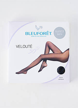 Kojinės taškinis raštas juodas BLEU FORET moteris